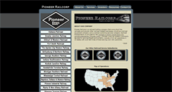Desktop Screenshot of pioneer-railcorp.com